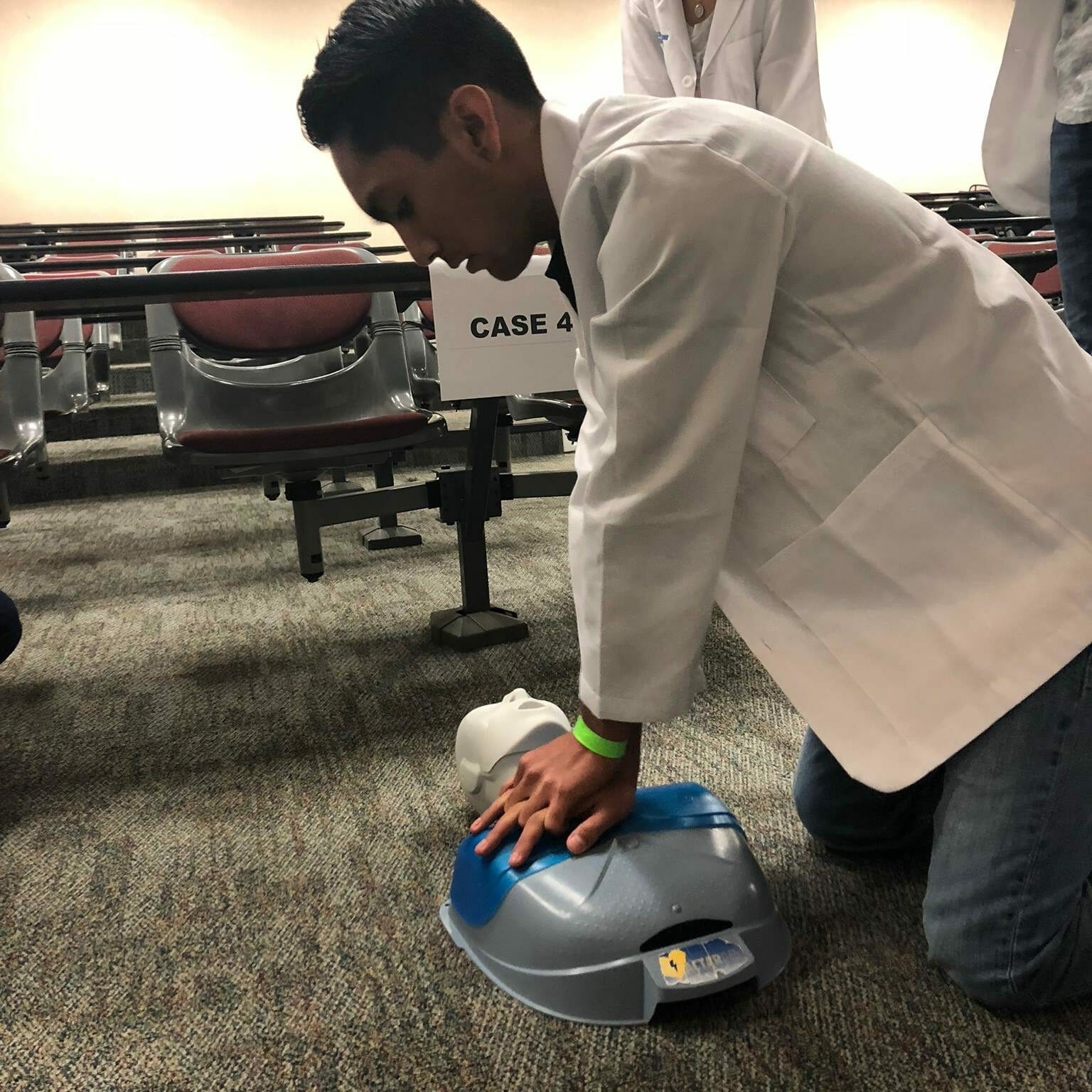 Students in academy setting